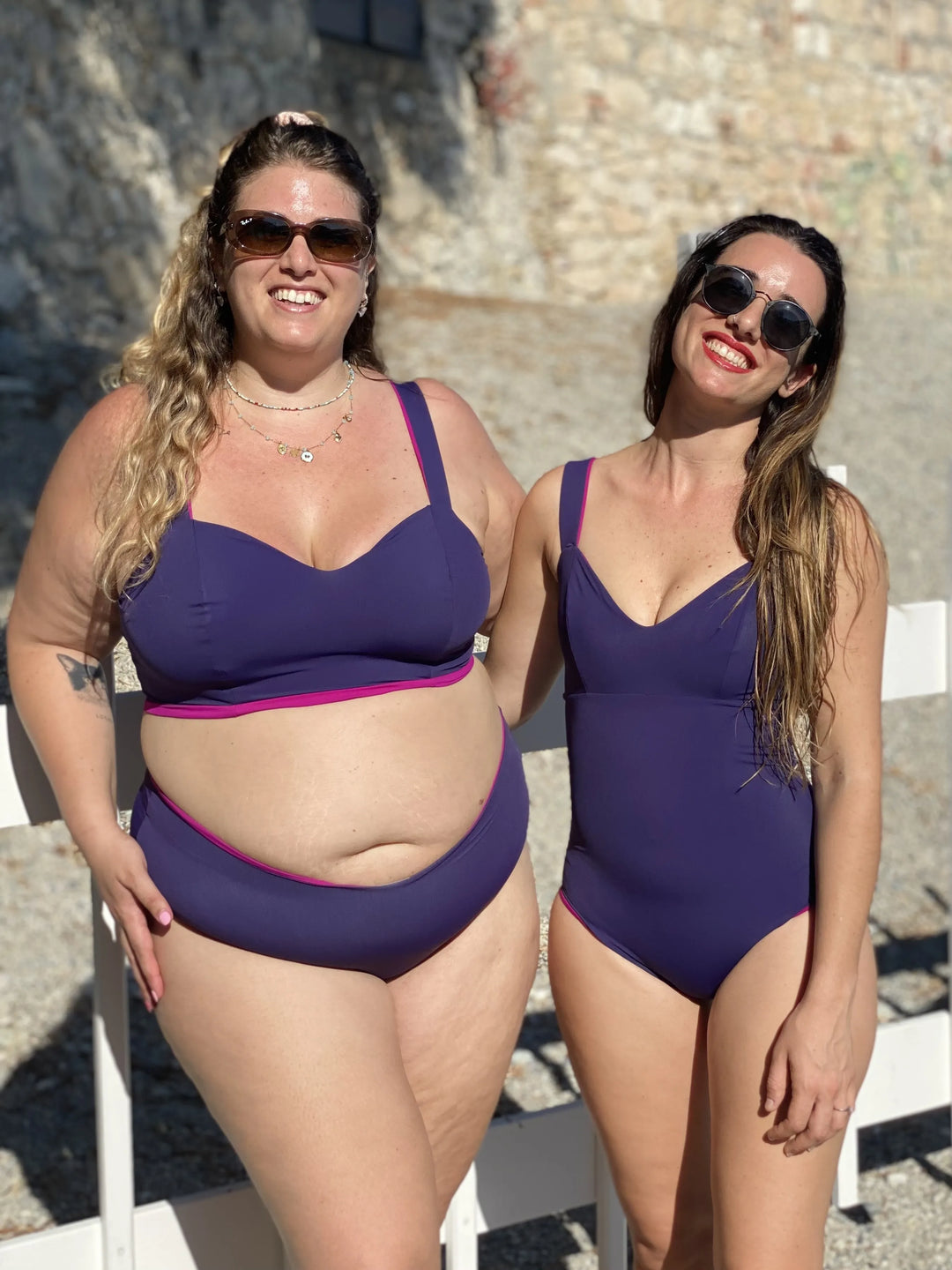 Slip VENUS - Sculpt - Reversibile - CICLAMINO/VIOLA