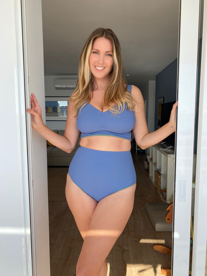 Culotte Double - 2 strati Sculpt - AVIO / SALVIA